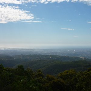 Аделаида , вид с Adelaide Hills