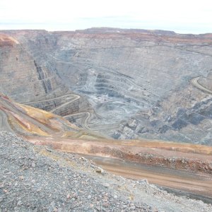Калгули(Kalgoorlie), Western Австралия - Golden Pit