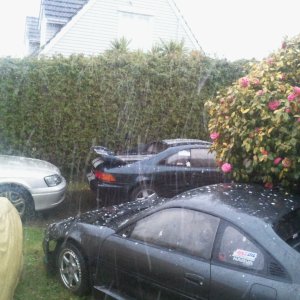 Snowfall in Pukerua Bay