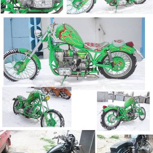 Hot custom bikes Dnepr, Ural are sold. We are doing this!
