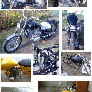 Hot custom bikes Dnepr, Ural are sold. We are doing this!