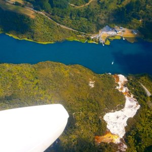 Orakei Korako from the above