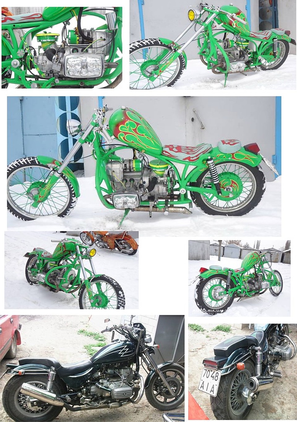 Hot custom bikes Dnepr, Ural are sold. We are doing this!