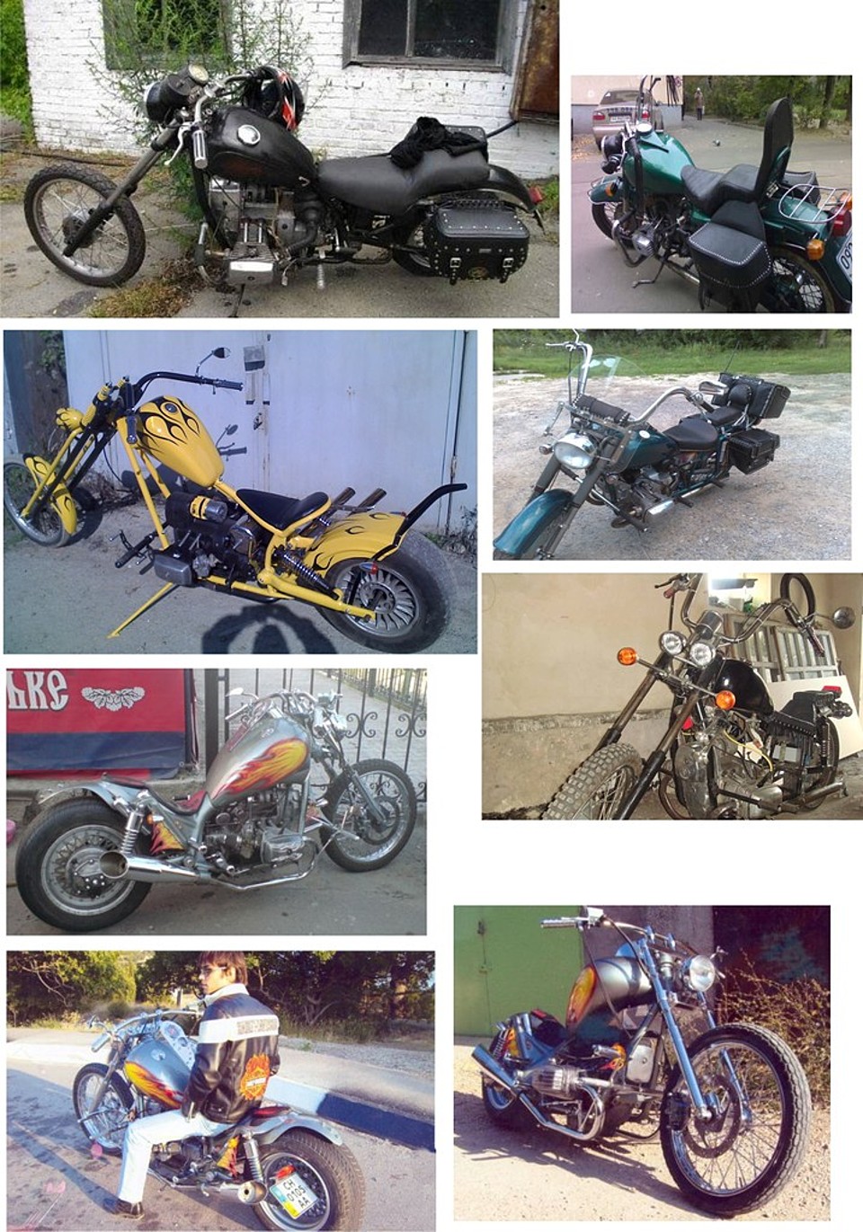 Hot custom bikes Dnepr, Ural are sold. We are doing this!