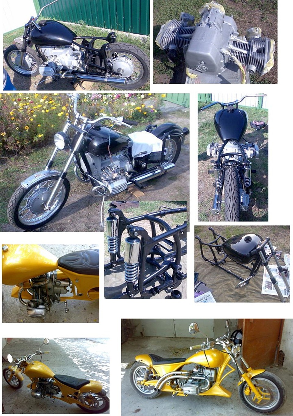 Hot custom bikes Dnepr, Ural are sold. We are doing this!