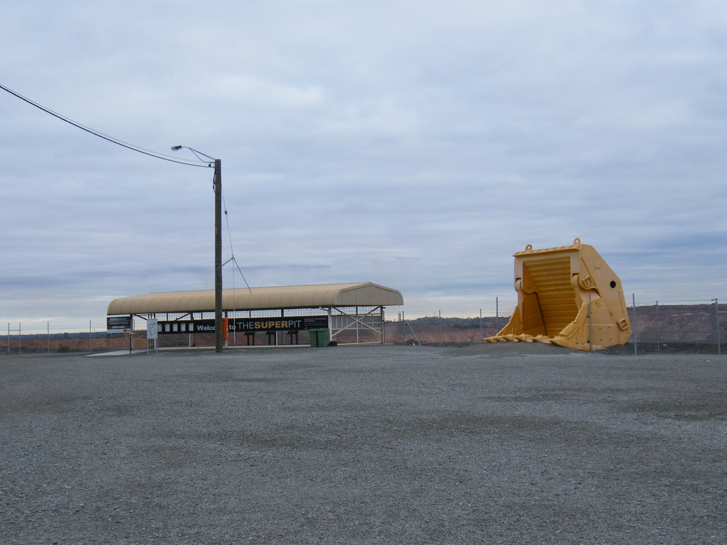Калгули(Kalgoorlie), Western Австралия - Golden Pit