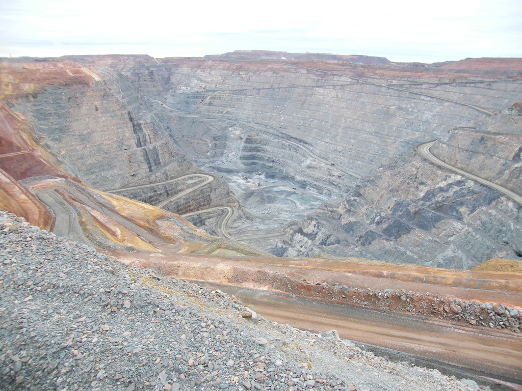 Калгули(Kalgoorlie), Western Австралия - Golden Pit
