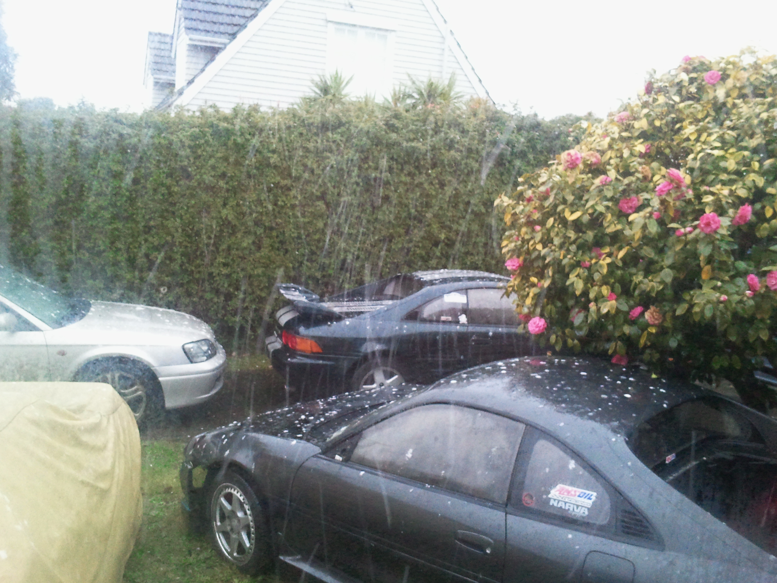Snowfall in Pukerua Bay