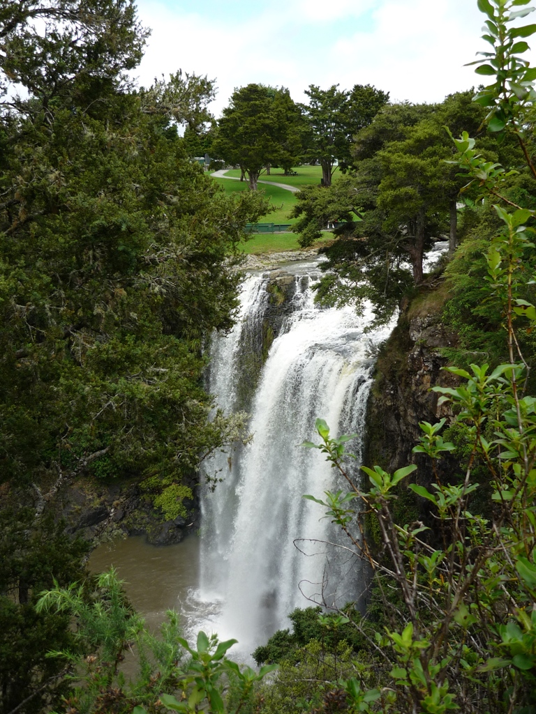 водопад whangarei falls