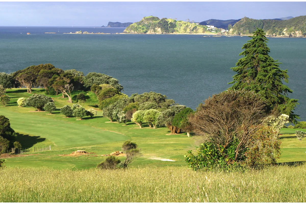 View from Waitangi across the Bay of Islands
