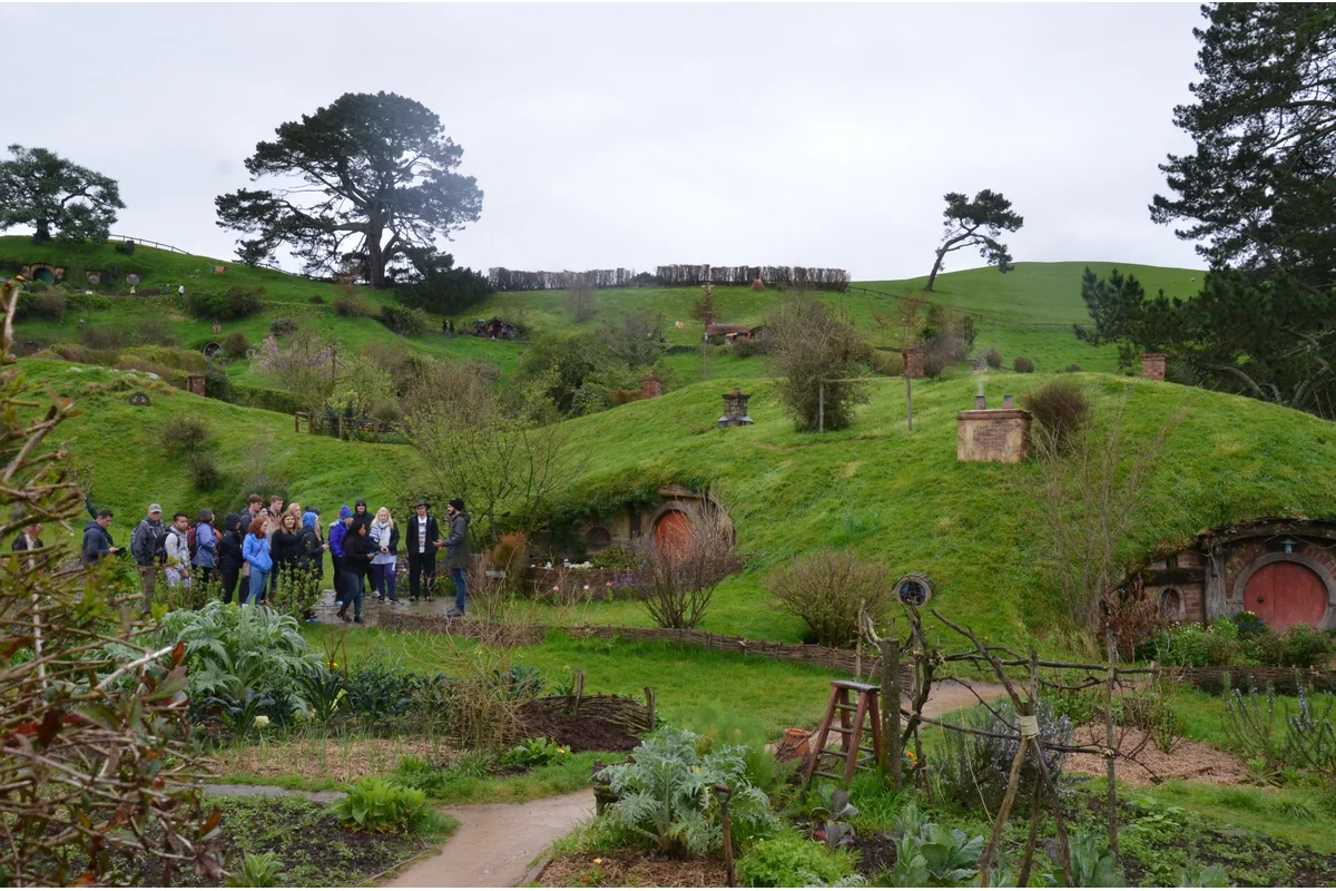 Hobbiton Movie Set near Matamata