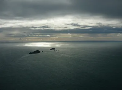 Over Cook Strait